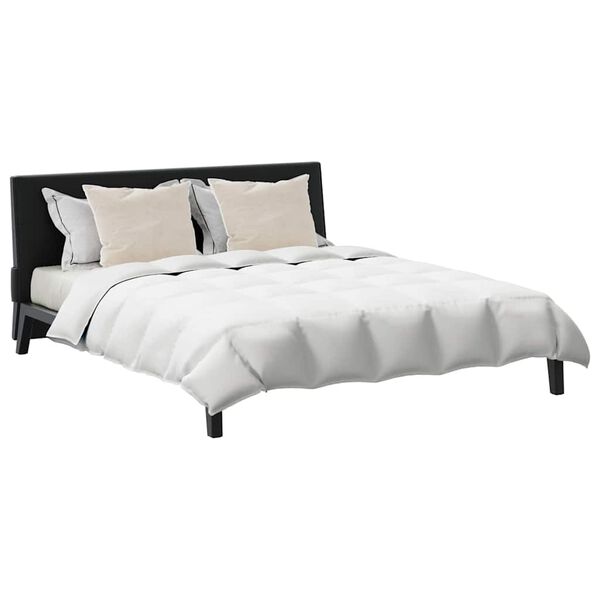 vidaXL Teki komplekt padjaga 3 pcs Valge Down Feather