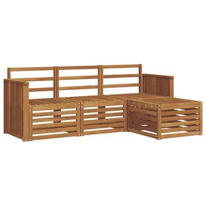 vidaXL V&auml;li diivanikomplekt 4 pcs Neutraalne