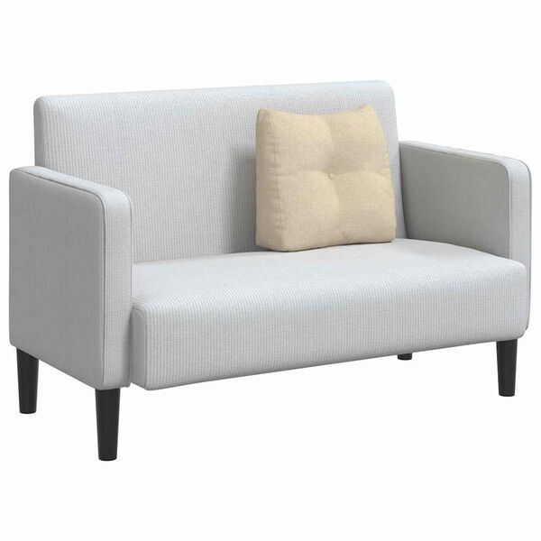 vidaXL Seljatugi padi cream 45 x 24 x 50 cm kangas