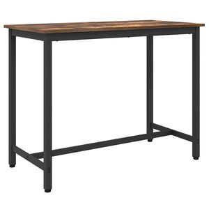 vidaXL laud Suitsetatud tamm 100 x 50 x 76,5 cm
