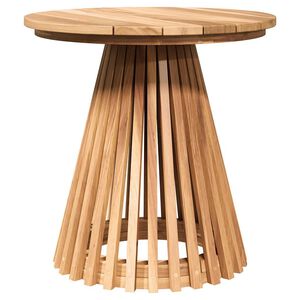 vidaXL K&uuml;lglaud Pruun 50 x 50 x 49,5 cm Tugev teakpuit