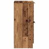 vidaXL puhvetkapp Old Wood 30x30x70 cm Engineered Wood