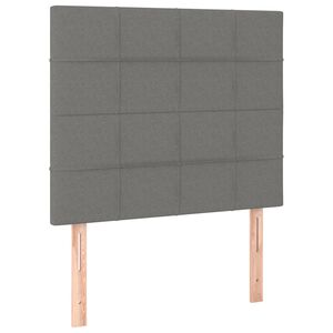 vidaXL peatsiplaat, tumehall, 80 x 5 x 118/128 cm, kangas