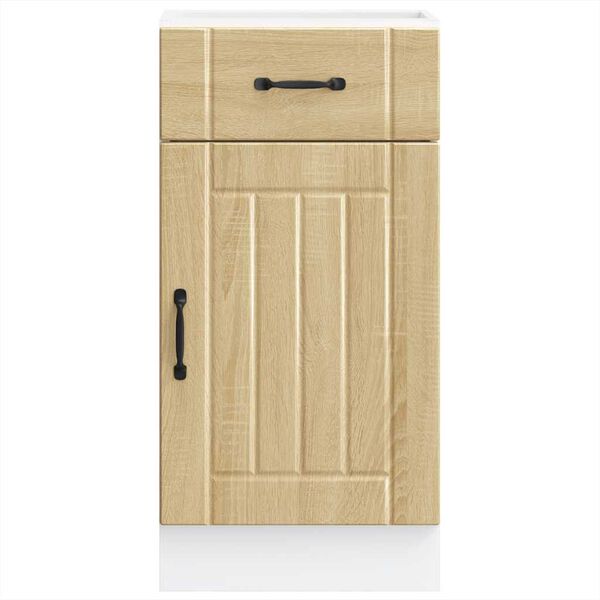 vidaXL k&ouml;&ouml;gi aluskapp Lucca, sonoma tamm, tehispuit