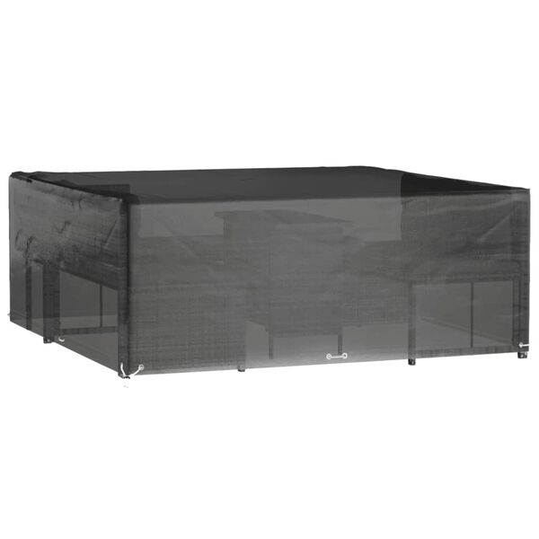 vidaXL aiamööbli kate, 16 aasaga, 250 x 250 x 90 cm, kandiline