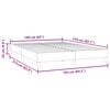 vidaXL Box Vedruvoodi ilma madratsita Helehall 160x210 cm samet