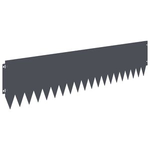 vidaXL Murupiire 10 pcs 103 x 25 cm Teras Antratsiit