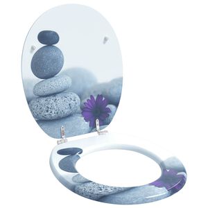 vidaXL Tualettsari Hall 44 x 38 cm MDF plaat