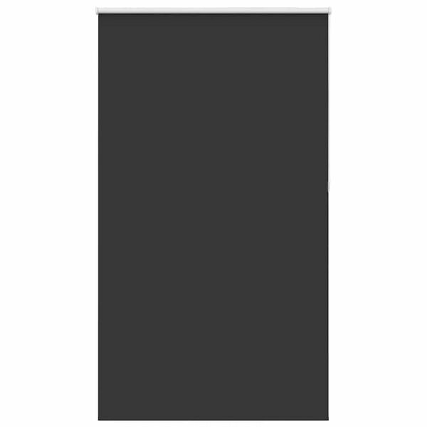 vidaXL pimendav ruloo must 125x210 cm kanga laius 121,6 cm pol&uuml;ester