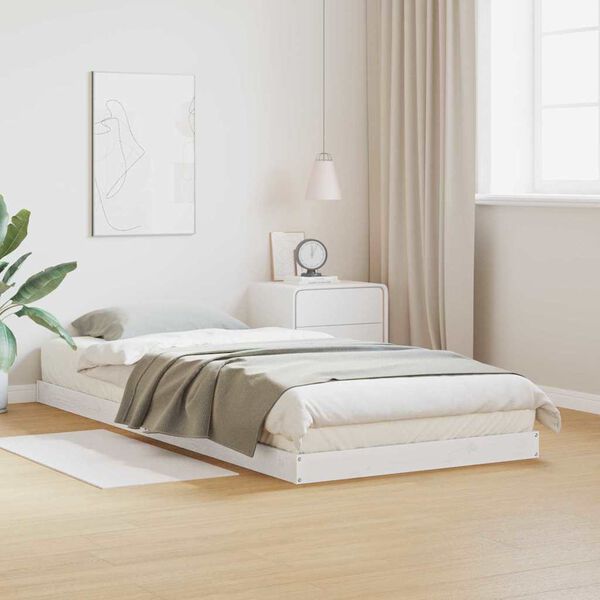 vidaXL P&otilde;randavoodiraam Valge 213.5 x 104 x 9 cm Tahke m&auml;nd