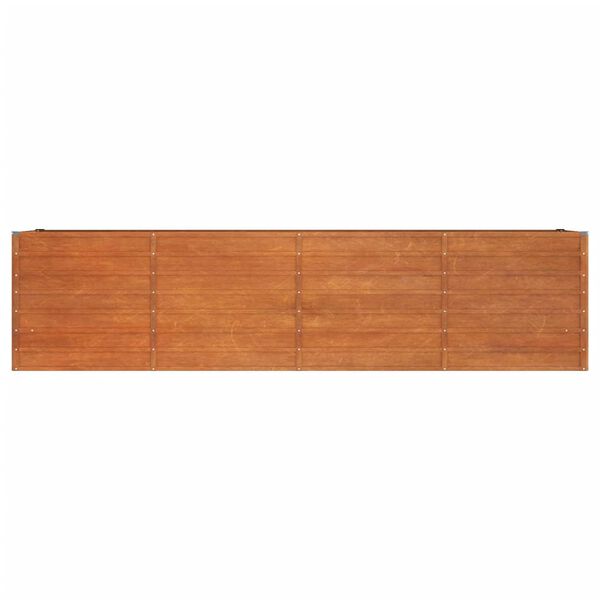vidaXL taimekast, rooste, 320x80x77 cm, Corten-teras