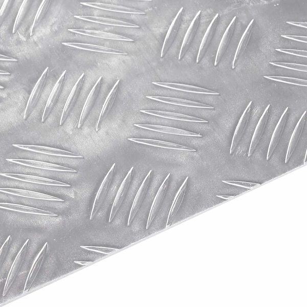 vidaXL Astme katte Ristk&uuml;lik 2 pcs H&otilde;bedane 50 x 30 cm Alumiinium