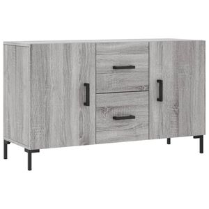 vidaXL puhvetkapp, hall Sonoma tamm, 100 x 36 x 60 cm, tehispuit