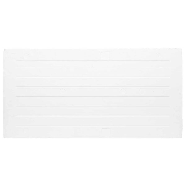 vidaXL Seinapaneelid 10 pcs Helehall ja valge 100 x 50 cm EPS vaht