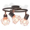 vidaXL laelamp 3 LED-h&otilde;&otilde;glambiga 12 W