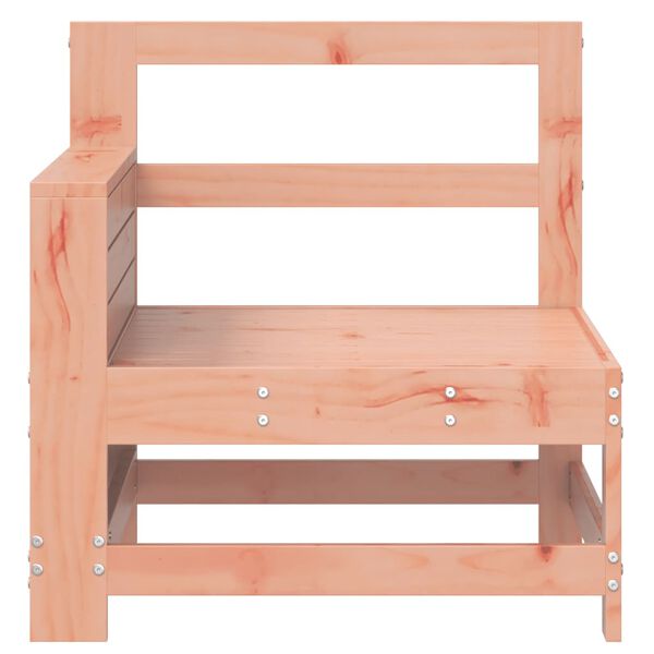 vidaXL käetoega aiadiivan, 69 x 62 x 70,5 cm, ebatsuuga puit