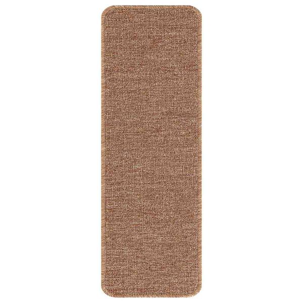 vidaXL Libisemisvastased trepimatid 15 pcs Kollane 60 x 25 cm PP