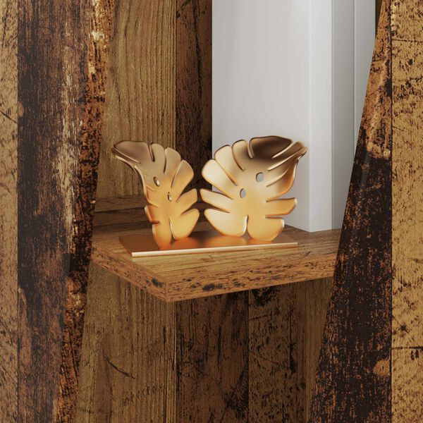 vidaXL K&uuml;ljerega shelf Vana puit 33 x 32 x 70,5 cm Tehispuit