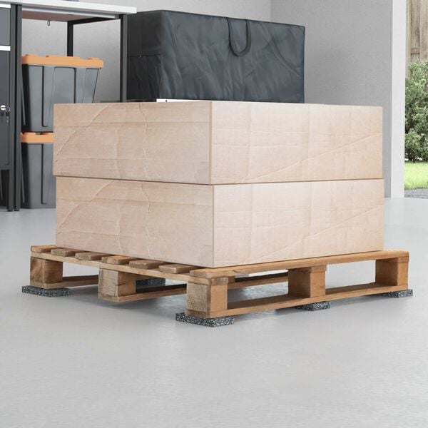 vidaXL Kummikool Must 200 x 5 x 0,6 cm Kumm