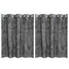 vidaXL Satiinist kardinad 2 tk Hall 140 x 140 cm Samet