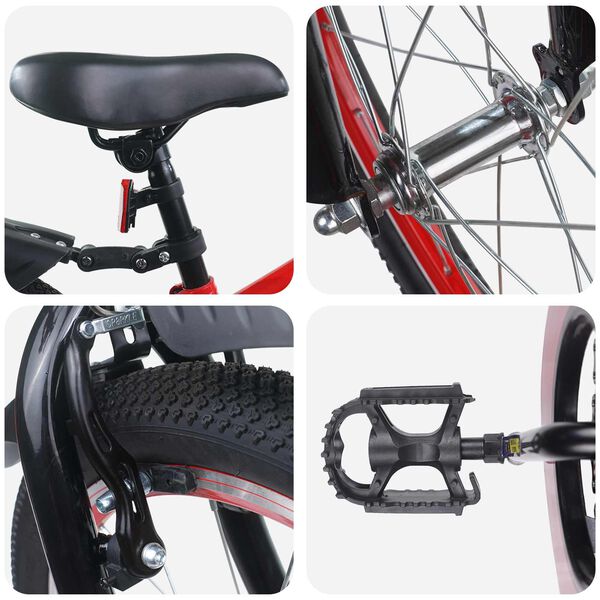 vidaXL Laste Bike 18 Tolli 5-7 aastastele Sinine must