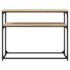 vidaXL konsoollaud, Sonoma tamm, 100x35,5x75 cm, tehispuit