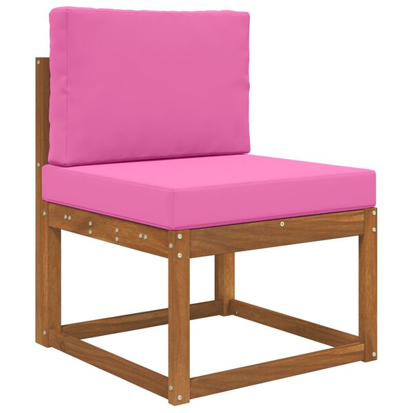 vidaXL V&auml;lim&ouml;&ouml;blitugi patja 2 pcs Roosa Pol&uuml;ester