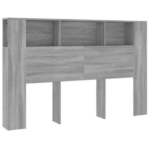 vidaXL peatsi kapp, hall Sonoma tamm, 160x18,5x104,5 cm
