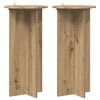 vidaXL Taimede alus 2 tk Artisan tamm 40 x 40 x 80 cm Tehispuit