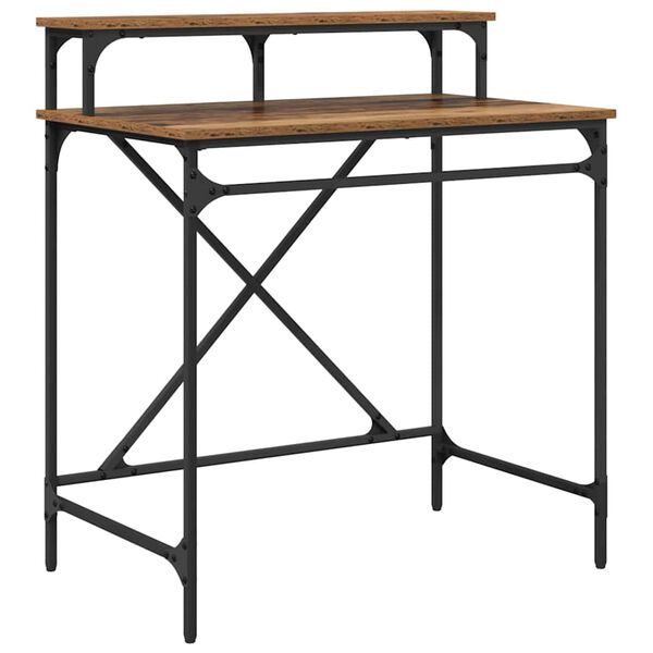 vidaXL Laud Vana puit 80 x 50 x 90 cm Tehispuit