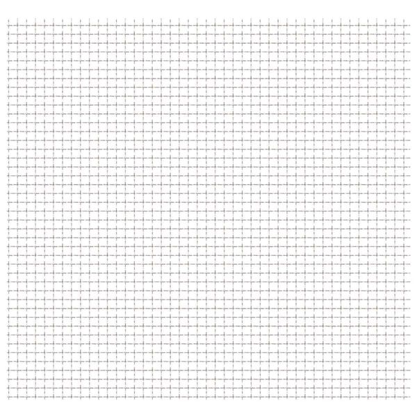 vidaXL võrkaed, roostevaba teras 100 x 85 cm, 21 x 21 x 2,5 mm