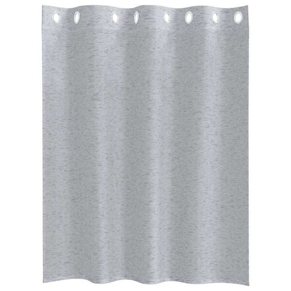 vidaXL Voile Kardin kardinatega 2 pcs Tumehall 140 x 140 cm Polüester
