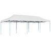 vidaXL kokkupandav pop-up peotelk, 3 x 9 cm, valge