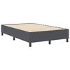 vidaXL Platvormvoodi raam Tumehall 120 x 200 cm Korter kangas
