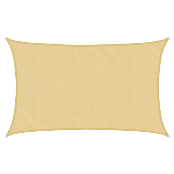 vidaXL p&auml;ikesevarjupuri beež 8x5 m 100% pol&uuml;ester Oxford