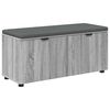 vidaXL Hallipink padjaga riiuliga uksega Hall Sonoma 100 x 38 x 46 cm