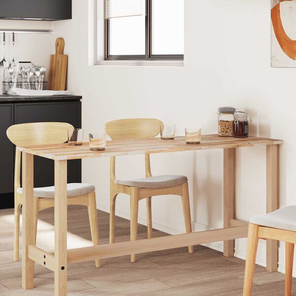 vidaXL lauaplaat, ristk&uuml;lik, 120x50x2 cm, akaatsiapuit