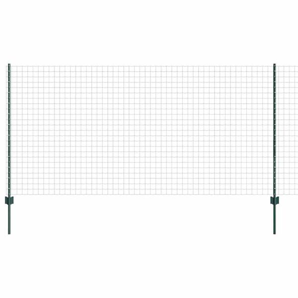 vidaXL Aed koos postiga Roheline 1,2 x 25 m Terased ja PVC