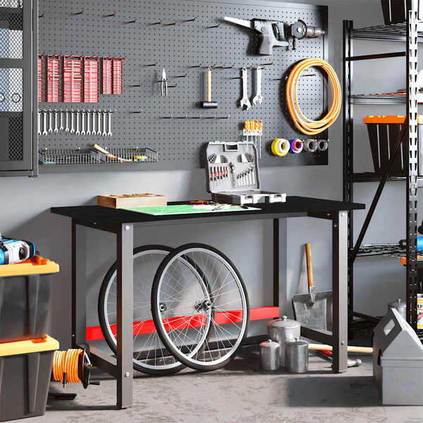 vidaXL t&ouml;&ouml;laud, helepruun, 140x60x81,5 cm tammepuit