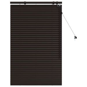 vidaXL Veneetsia rulo Tume pruun 80 x 130 cm 35 mm