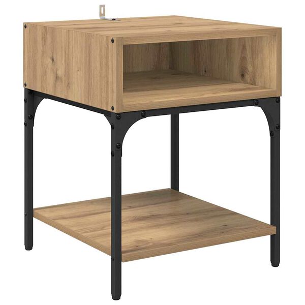 vidaXL &Ouml;&ouml;kapp K&auml;sit&ouml;&ouml;puu 40 x 40 x 50 cm Tehispuit