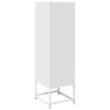 vidaXL Highboard Valge 36x39x123 cm Külmvaltsitud teras