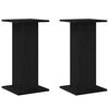 vidaXL K&otilde;larite staat 2 pcs Must tamm 30 x 30 x 60 cm Tehispuit