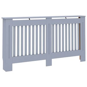 vidaXL radiaatorikate antratsiit 152 x 19 x 81,5 cm, MDF