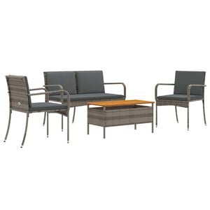 vidaXL Aia komplekt padjaga teras