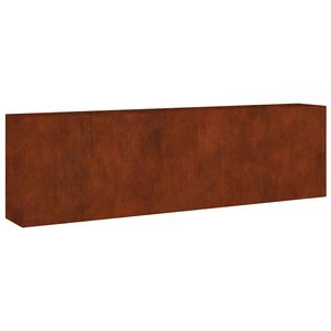 vidaXL taimekast, 280 x 40 x 80 cm, Corten-teras