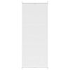 Plisseekardin 90 x 200 cm valge