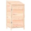 vidaXL aiakuur 55x52x112 cm nulupuit