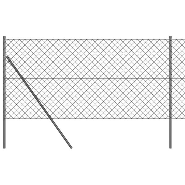 vidaXL Aiapost Hall 10 x 1,4 m (60 x 60 mm silmus) Terased ja PVC