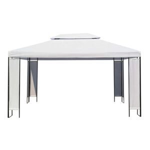 vidaXL Baldahhiinid Valge 3 x 4 x 2.73 m kangas